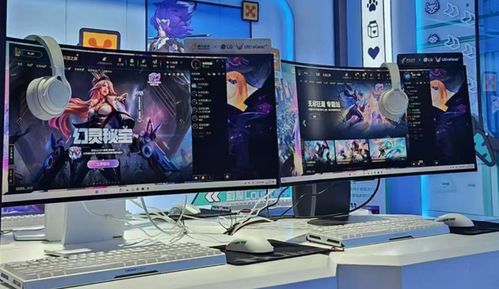 冰川白美學(xué)與尖端科技的碰撞 LG UltraGear OLED電競(jìng)顯示器ChinaJoy首秀